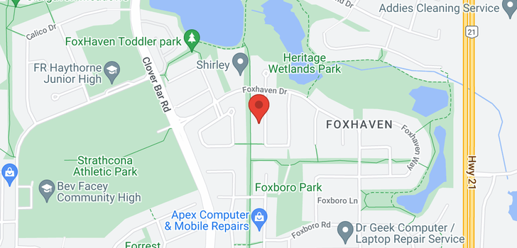 map of 35 Foxhaven CR